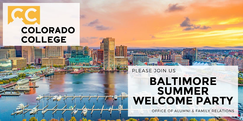 Logo for BALTIMORE: CC Summer Welcome Party