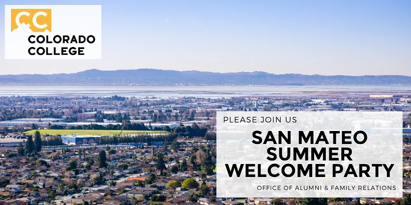 Logo for SAN MATEO: CC Summer Welcome Party