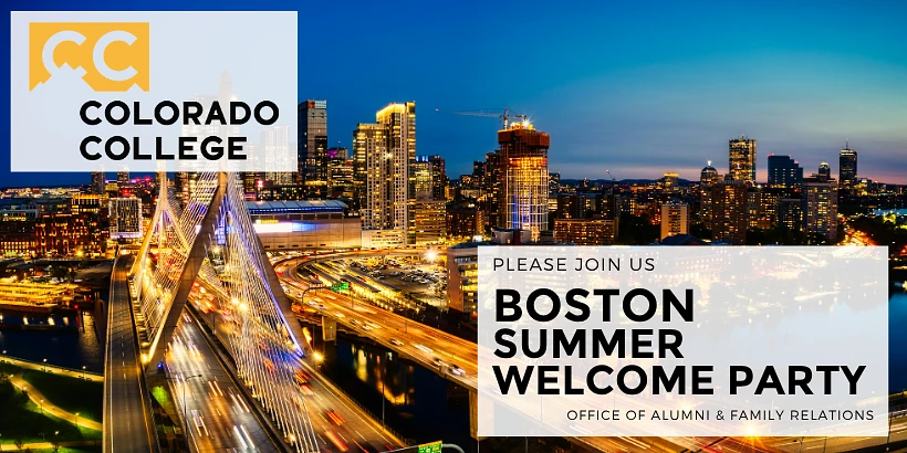 Logo for BOSTON: CC Summer Welcome Party