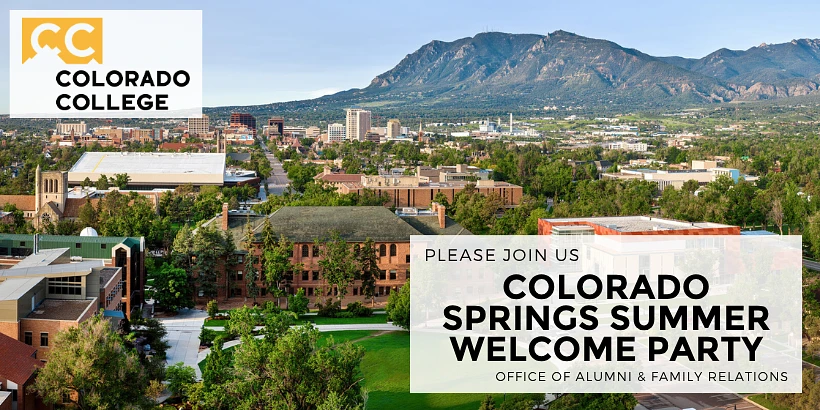 Logo for COLORADO SPRINGS: CC Summer Welcome Party